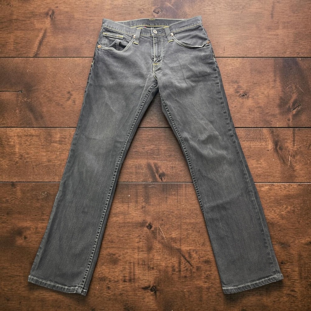 Levis 531 Athletic Slim Fit Jeans Mens 34x34 Fits W33xL32 Gray Charcoal Denim
